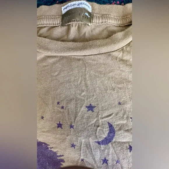 ‼️RARE‼️🎸MOTHER🎸🔥NWOT🔥The Lil Goodie Goodie Graphic Tee in Lady Wonder— M - Picture 11 of 16